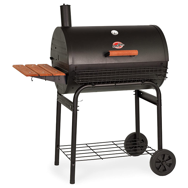 Char-Griller Pro Deluxe Charcoal Grill